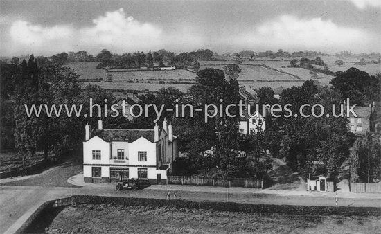 View from Tower of All Saints Church, Chigwell Row, Essex. c.1940's